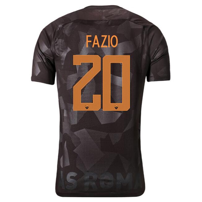 Camiseta AS Roma 1ª Fazio 2017/18